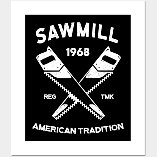 Sawmill Saws Posters and Art